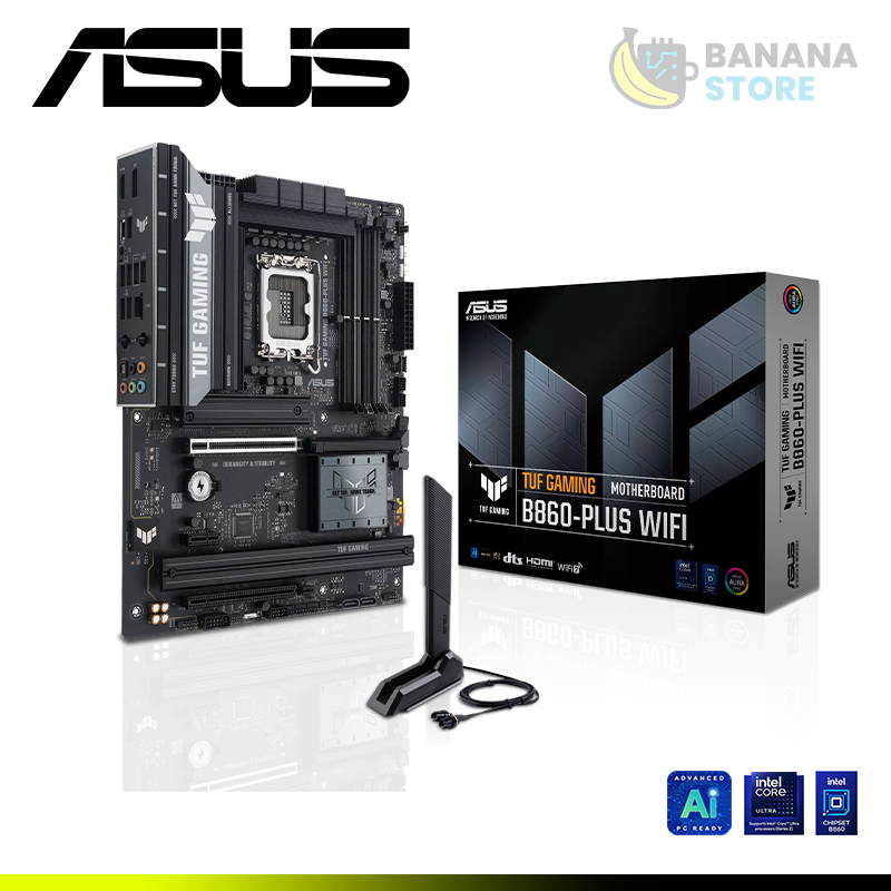 TUF GAMING B860-PLUS WIFI copia1 PLACA MADRE ASUS TUF GAMING B860-PLUS WIFI ATX DDR5 LGA 1851 - Imagen 1