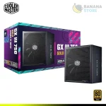 FUENTE DE PODER COOLER MASTER GX II 750W 80 PLUS GOLD FULL MODULAR