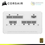 FUENTE DE PODER CORSAIR RM850E WHITE 850W 80 PLUS GOLD FULL MODULAR - Imagen 5