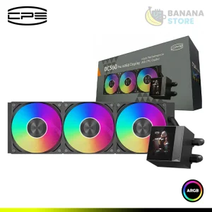 REFRIGERACION LIQUIDA PCCOOLER DC360 PRO ARGB BLACK CON PANTALLA DIGITAL INTEL/AMD