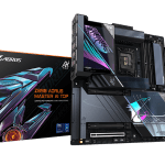 PLACA MADRE GIGABYTE Z890 AORUS MASTER AI TOP LGA 1851, E-ATX, DDR5