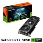 TARJETA DE VIDEO NVIDIA GIGABYTE RTX 5050 OC 8GB GAMING OC GDDR6